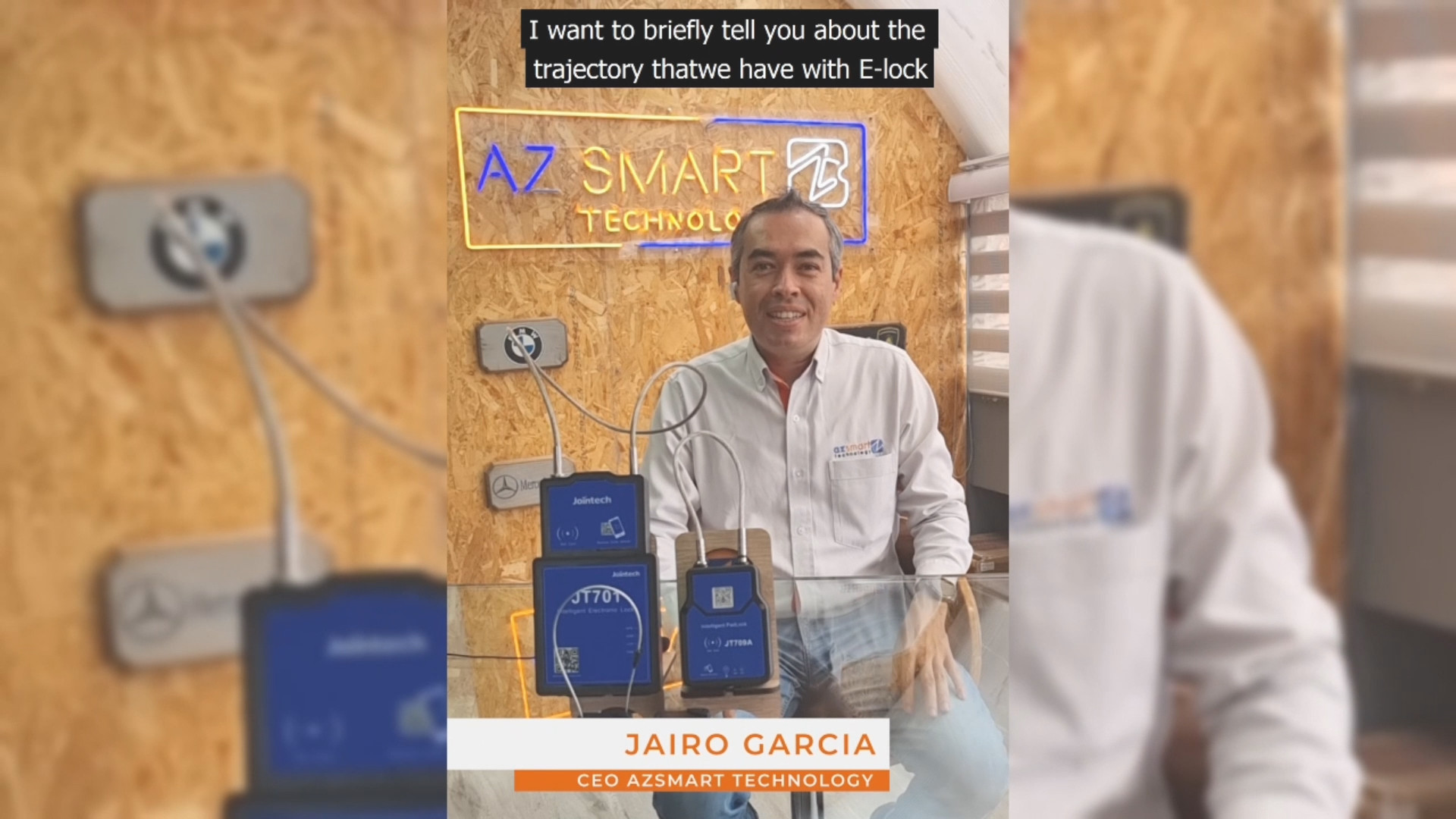 Latest company case about AZSMART from Colombia