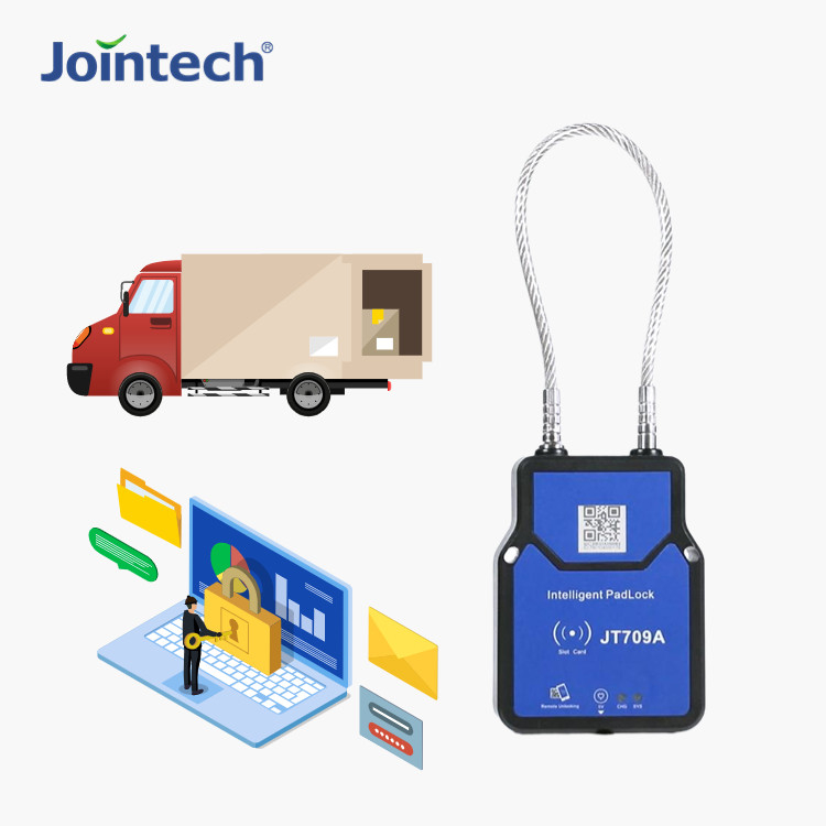Jointech JT709A Bluetooth Container GPS Tracking Padlock 2G 4G Network Web Based
