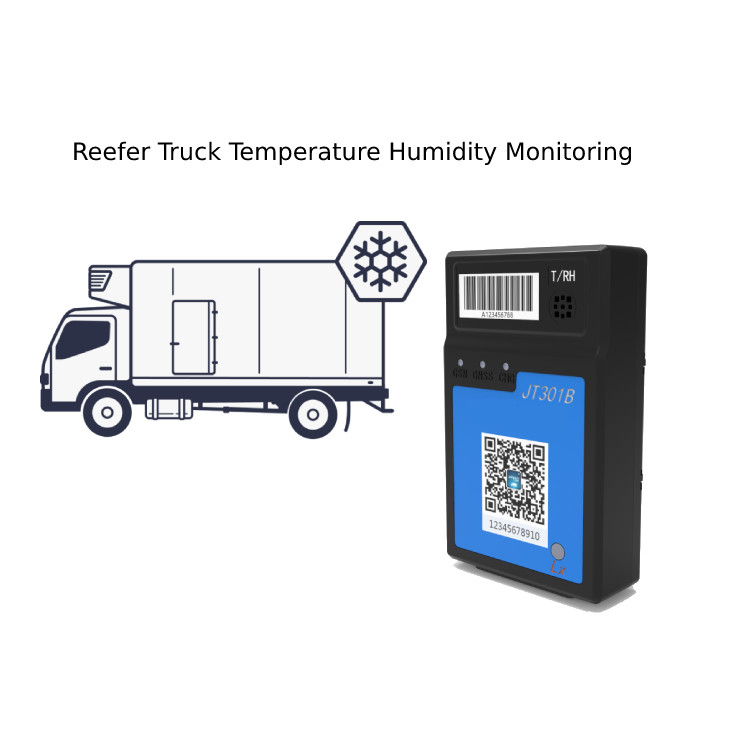 Temperature Humidity Monitoring Lock GPS Tracker 4G Portable Magnet Installation