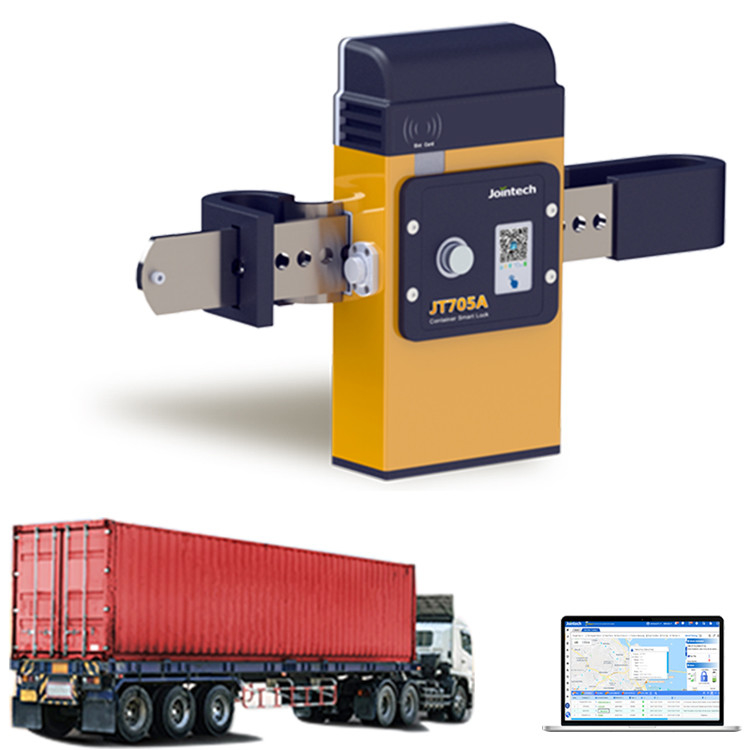 4G Smart GPS Navigation Padlock Adjustable Lock Bar For Containers