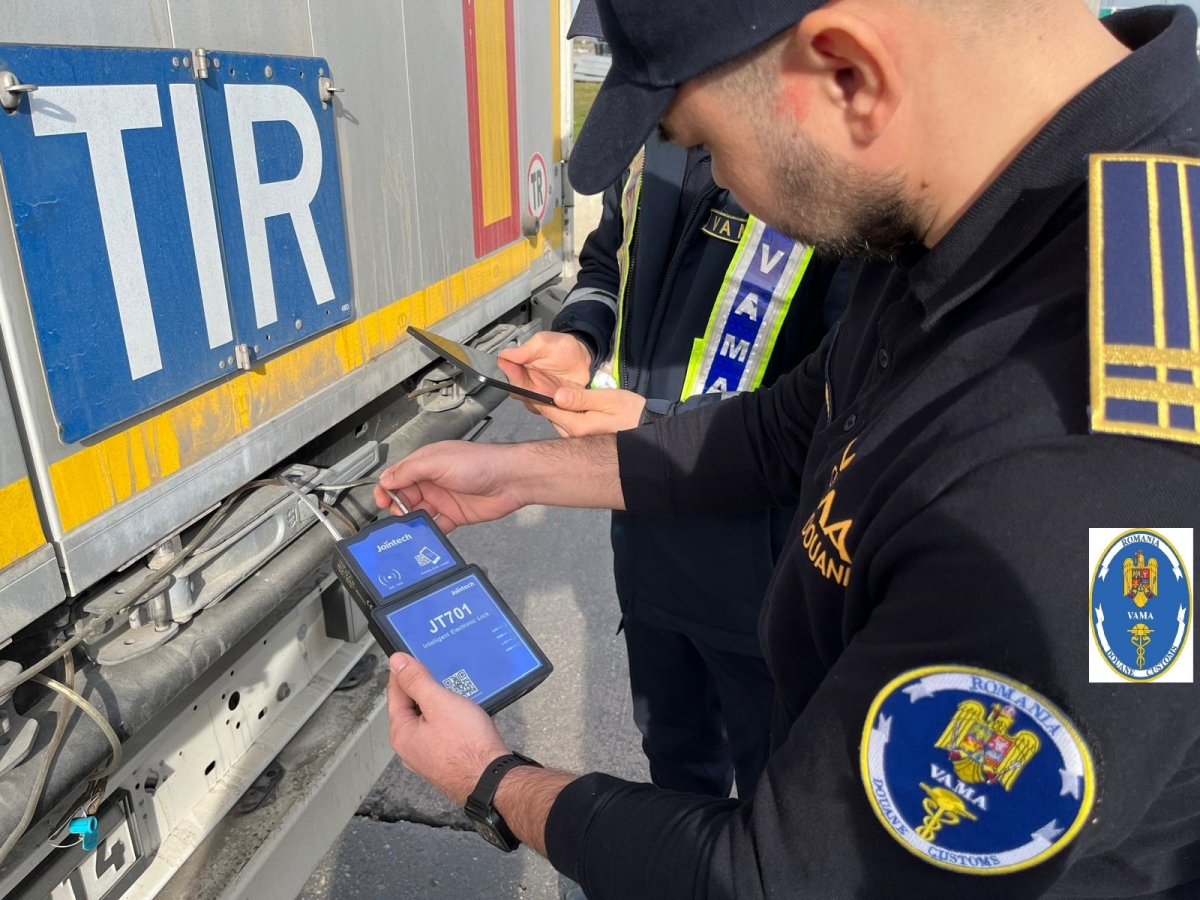 Latest company case about Jointech GPS Seals Enhancing Romania's RO e-Sigiliu Customs Monitoring System
