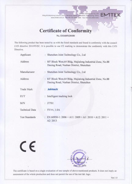 JT701T 4G GSM GPS Tracker Lock Cold Chain Temperature Monitoring Devices 15