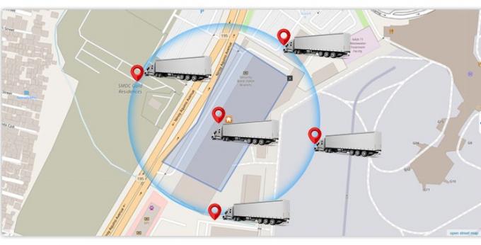 Live Time Container GPS Tracking Device Door Open / Close Alarm Tape ...