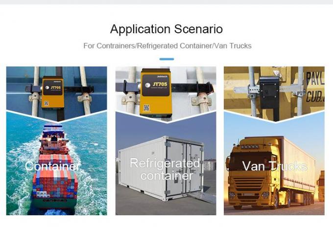 JT705A Stainless GPS Container Lock Waterproof Robust Heavy Metal GPS ...