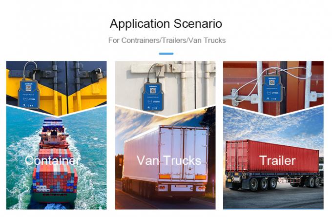 Supply Chain Smart Tracking Lock Remote Control For Container Truck ...