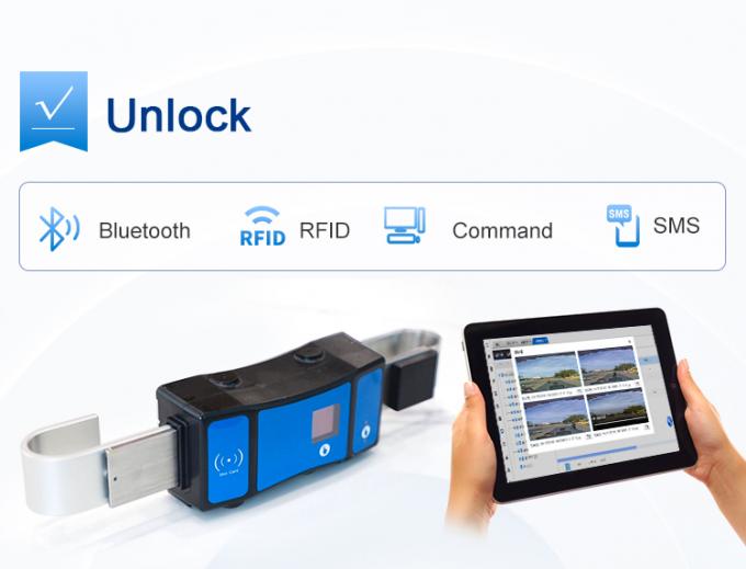 Customizable Container GPS Padlock Camera Video High Value Goods ...