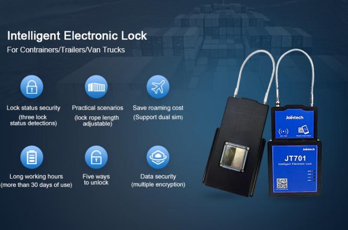 Jointech JT705C Customizable Container GPS Camera Video Padlock High ...
