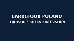 Cargo safety control for the supermarket supply chain in Poland