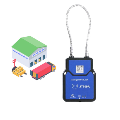 Warehouse Cargo Transport GPS Tracking Padlock