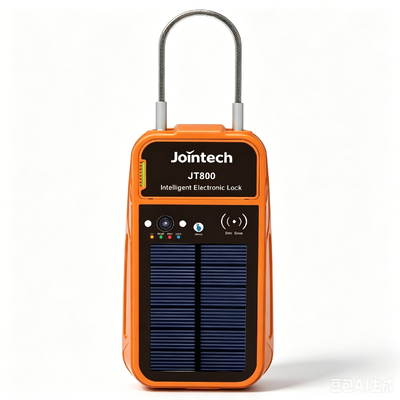 Jointech JT800 Solar AI GPS Tracker Padlock | Waterproof Remote Control Real-Time Cargo Security Lock