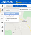 ISO9001 Jointech Gps Vehicle Tracking Software ETAs Fleet Management Monitoring