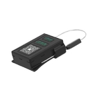 Rope Cut GPS Tracking Padlock Black 1500mAh Rechargeable Li Ion Battery