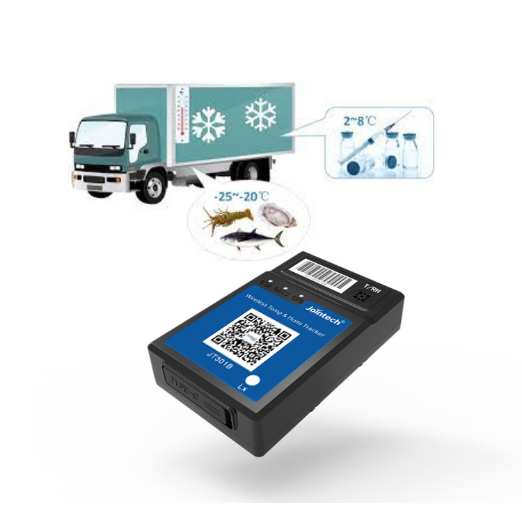 Magnetic Temperature GPS Tracker For Van / Logistics / Cold Chain Transportation