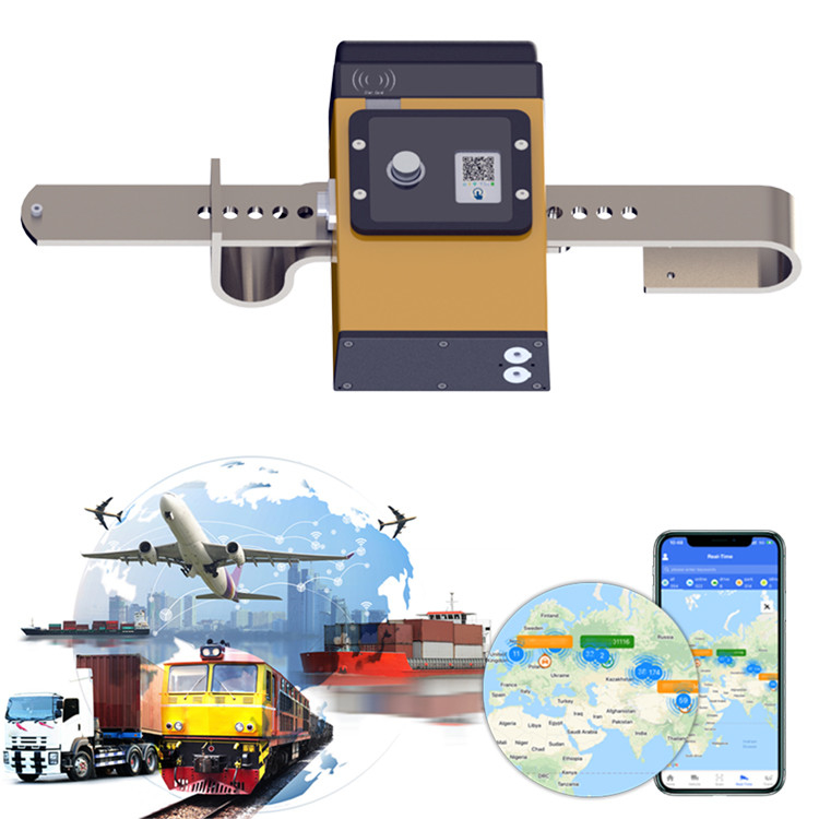 Jointech Container Theft Prevention IOS Cargo Security Monitoring GPS Tracking Padlock