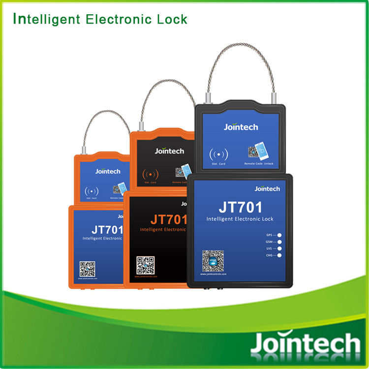 JT701 Dustproof GPS Shipping Container Door Locks With RFID Card