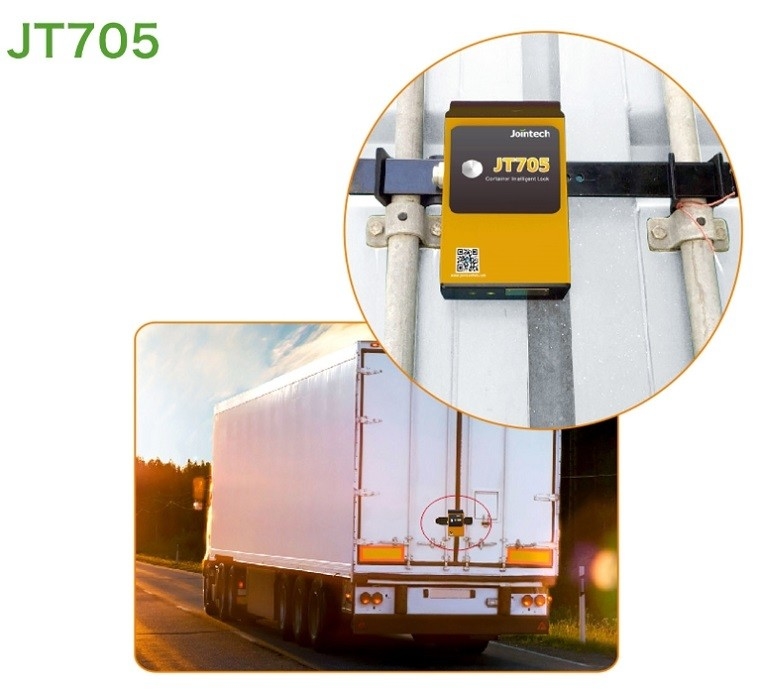 RFID Card Container GPS Tracker Cargo Transportation Aluminum Alloy