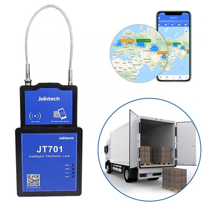 Reefer Container Truck GPS Track Lock Chain Supply Temperature ...