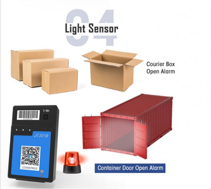 Reefer Trucks 4G GPS Lock Tracker Temperature Humidity Change Monitoring